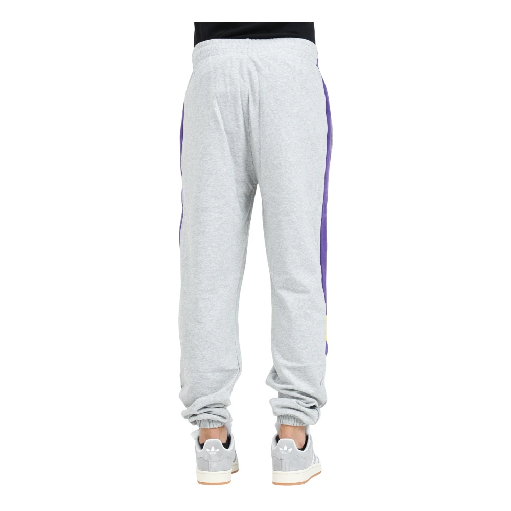 new era LA Lakers NBA Panel Grijs Sportbroek Gray Heren