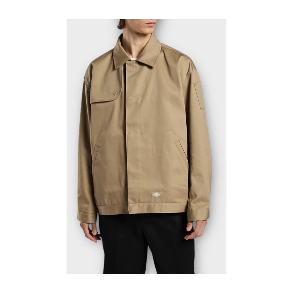 Dickies Casual Eisenhower Jack in Beige Heren