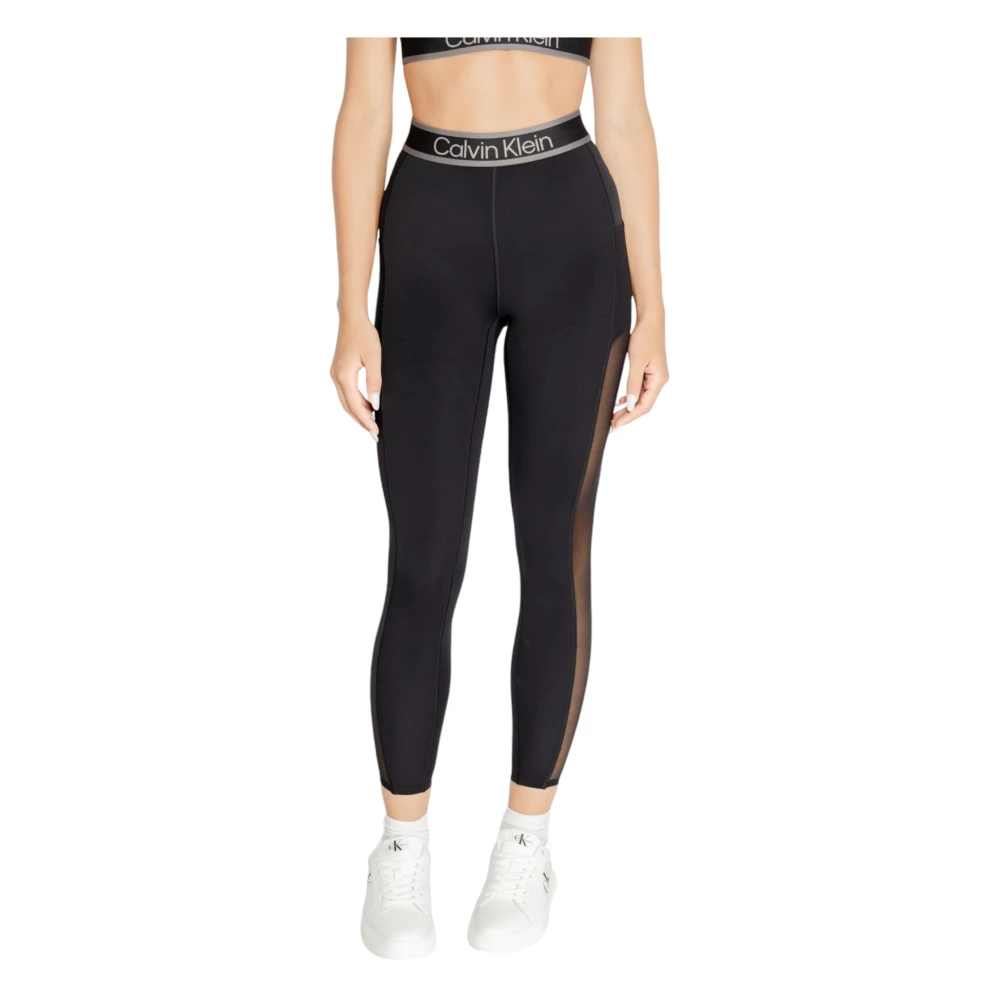 Calvin Klein Stretch Skinny Jeans & Pants Collectie Black Dames