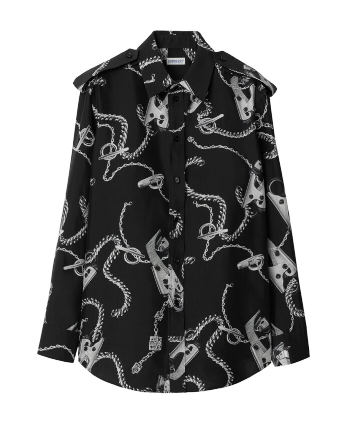 chemise-en-soie-a-imprime-graphique