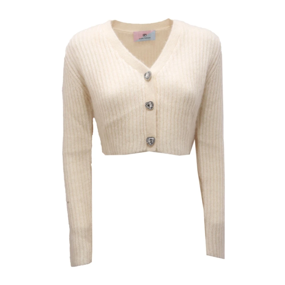 Chiara Ferragni Collection Mujer Blanco Jerseys, Talla: M