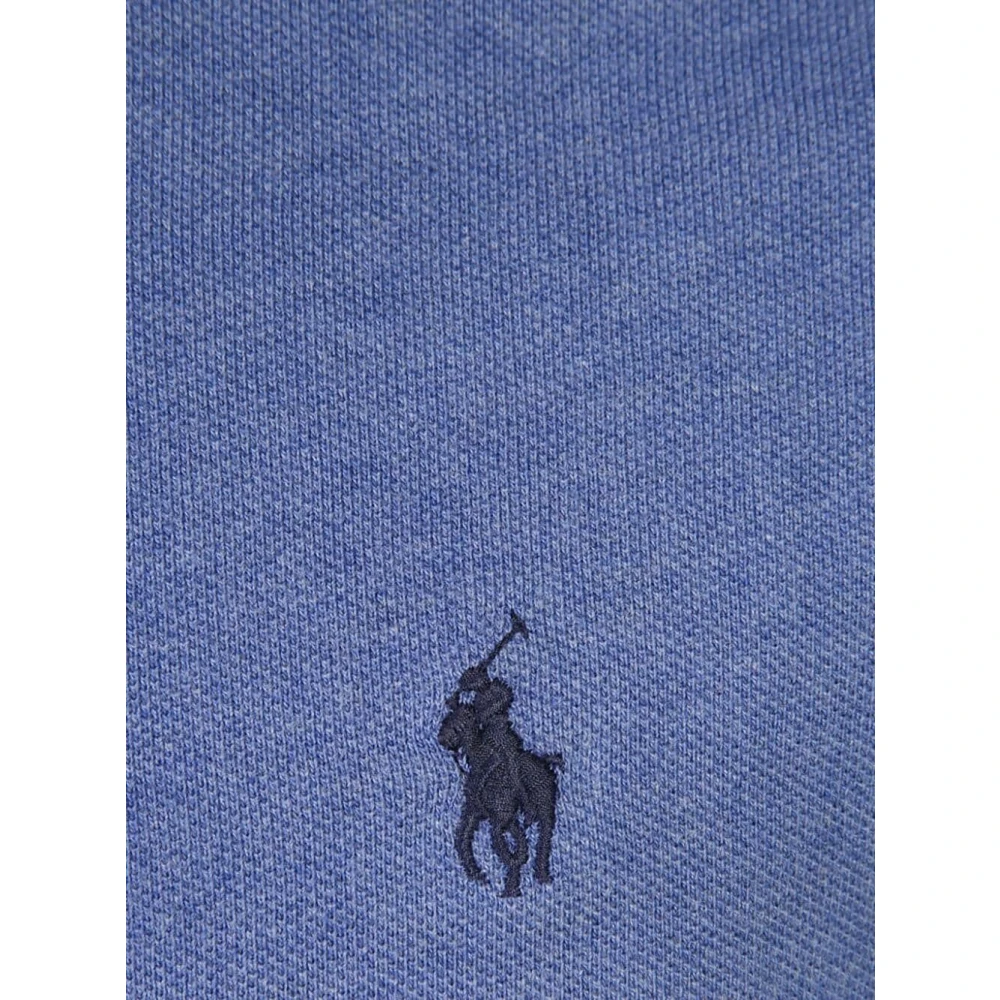Ralph Lauren Faded Royal Heather Polo Blue Heren