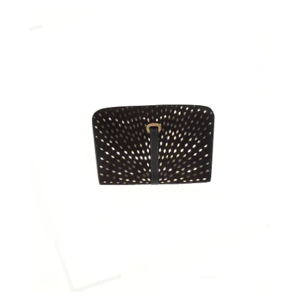 Jimmy Choo Pre-owned Suede handbags Brown Dames