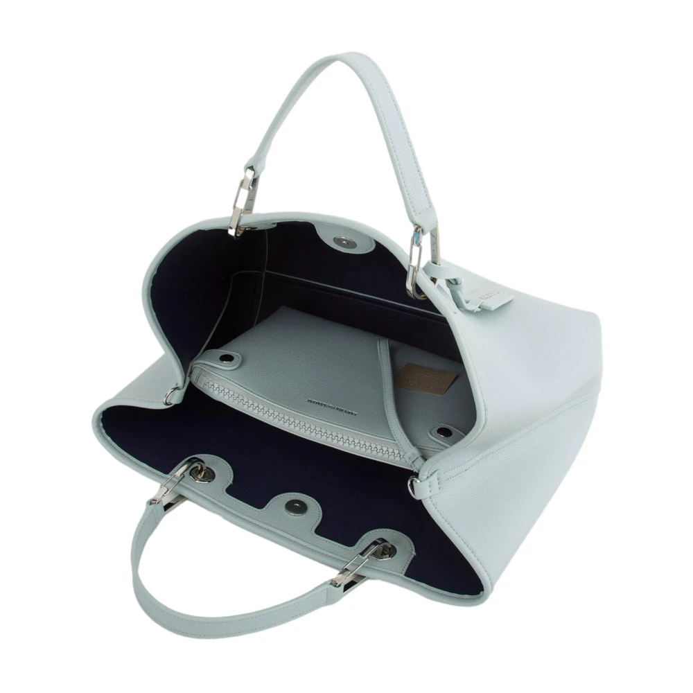 Emporio Armani Celeste Shopping Bag Stijlvol en Praktisch Blue Dames