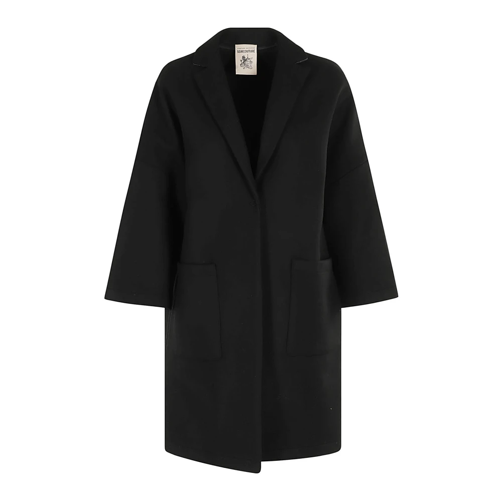 Semicouture Elegant Sigmund Jurk Black Dames