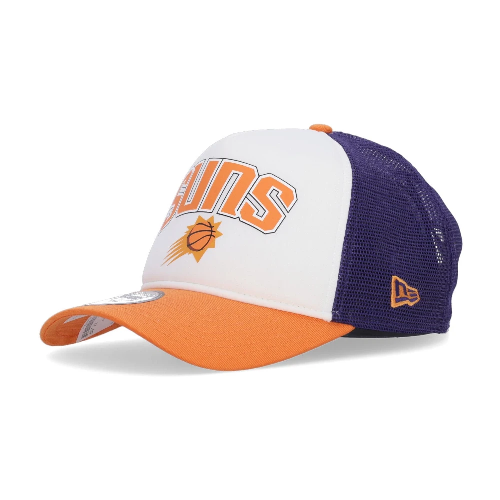 new era NBA Retro Trucker Pet Oranje Paars Multicolor Unisex