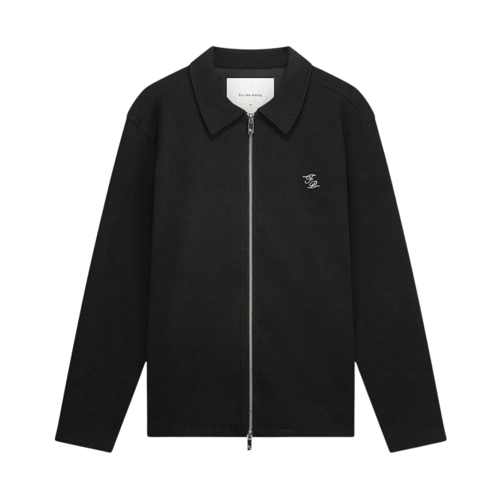 Filling Pieces Coach Jacket Logo Black Heren