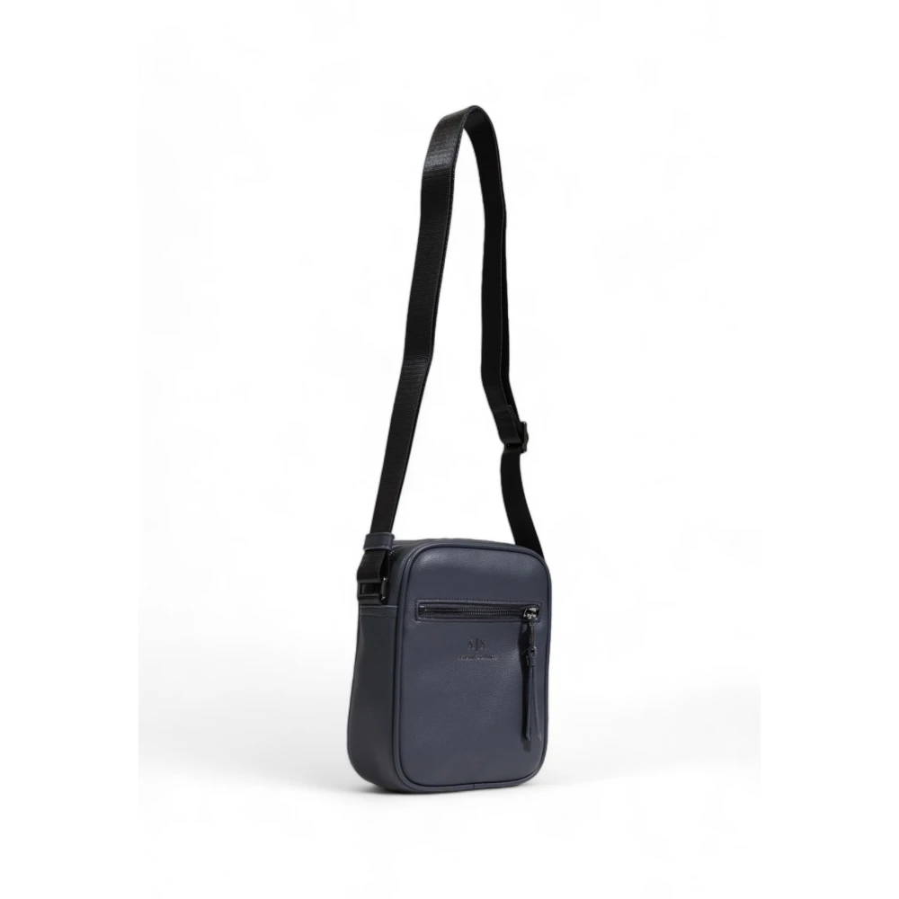 Armani Exchange Messenger Bag Blue Heren