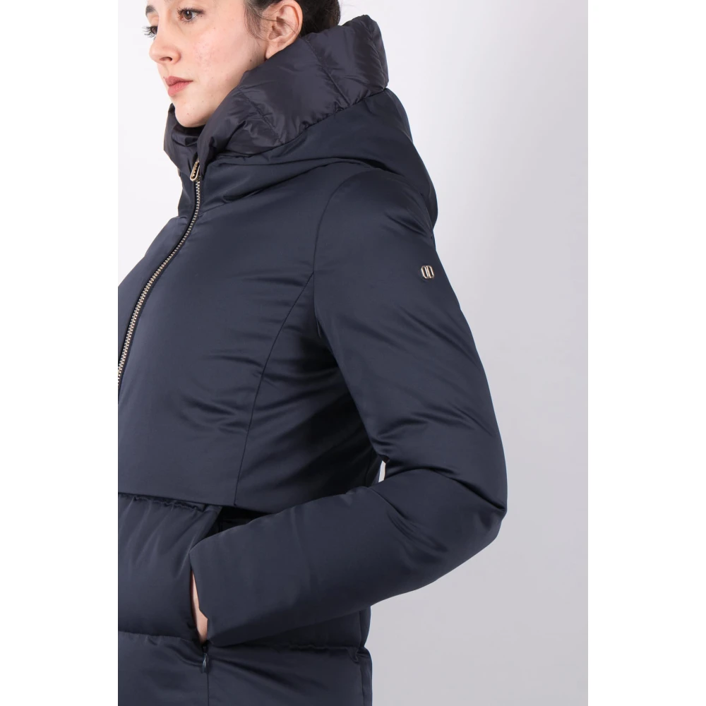 Duno Donkerblauwe Ballonjas Blue Dames