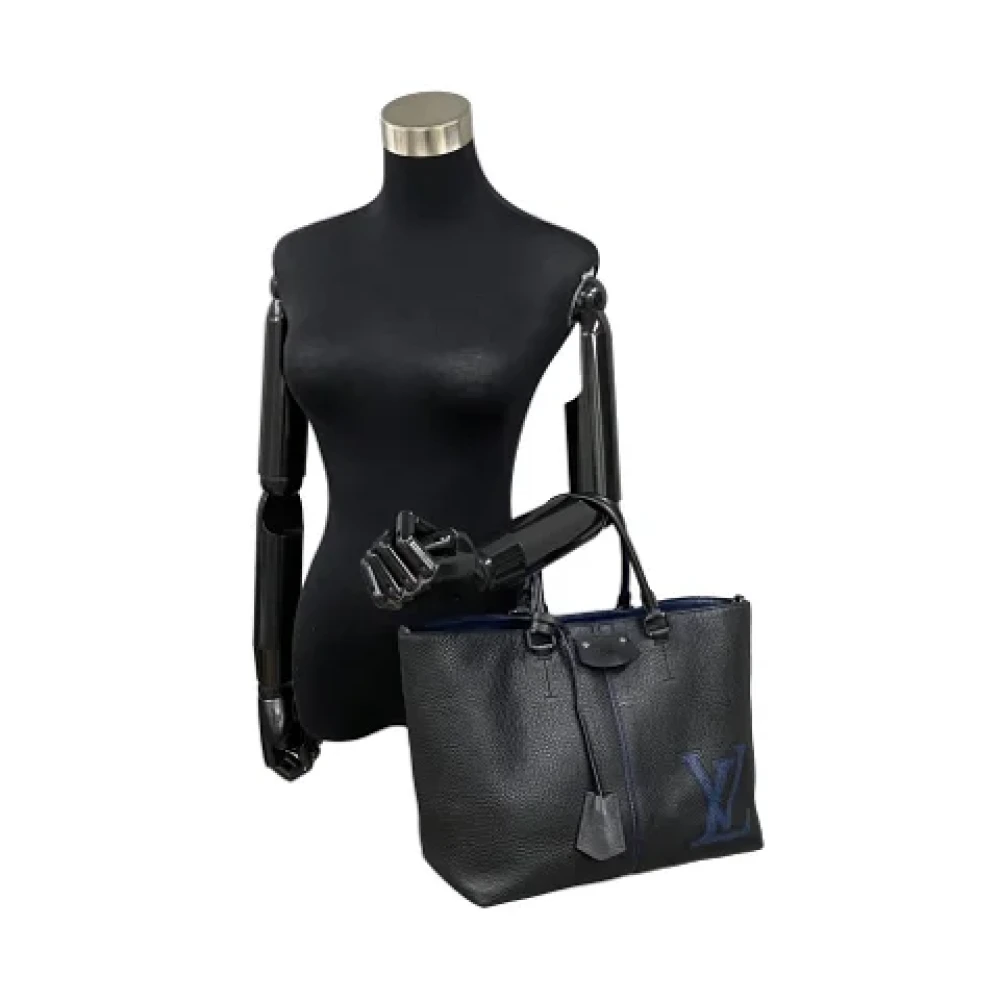 Louis Vuitton Vintage Pre-owned Leather totes Black Dames
