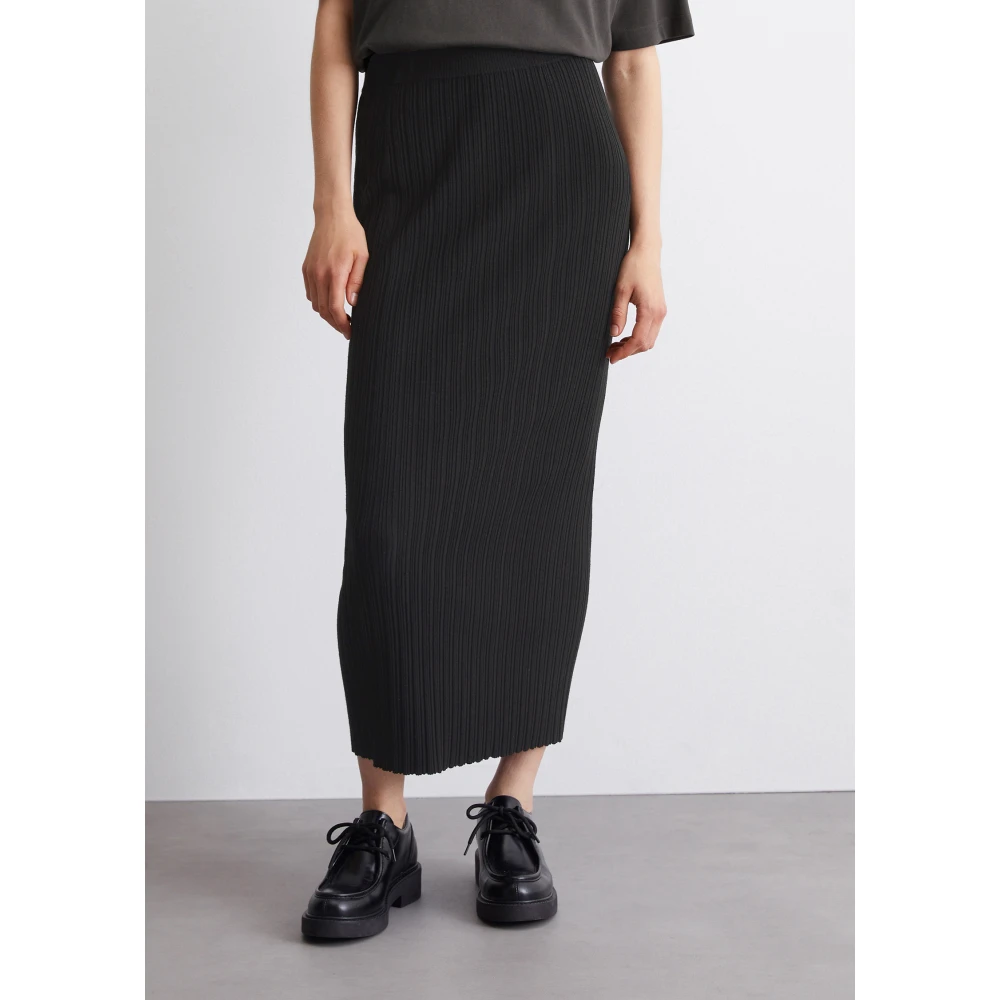 Marc O'Polo Gewone gebreide rok Black Dames