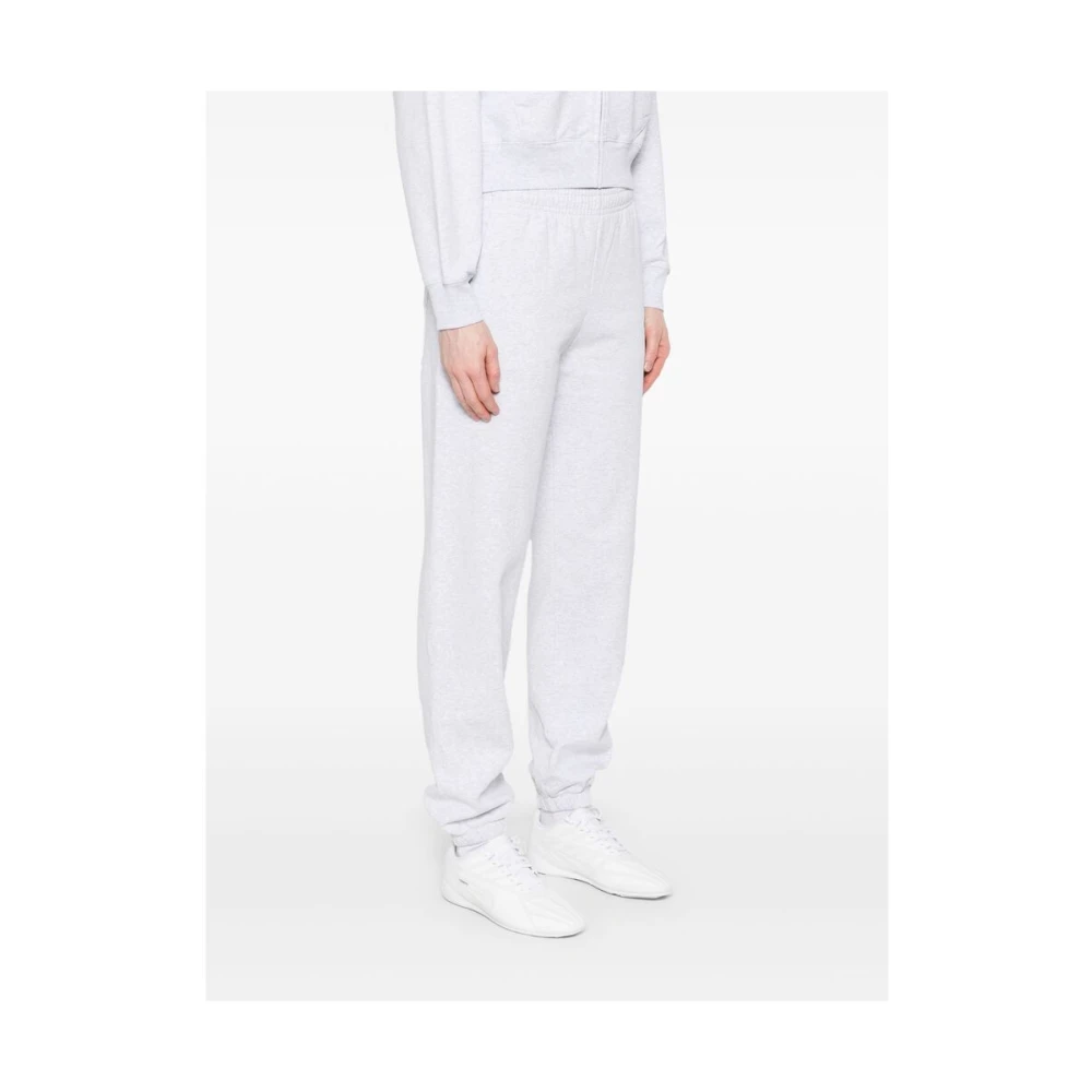 Sporty & Rich Heather Grey Sportieve Broek Elastische Enkels Gray Dames