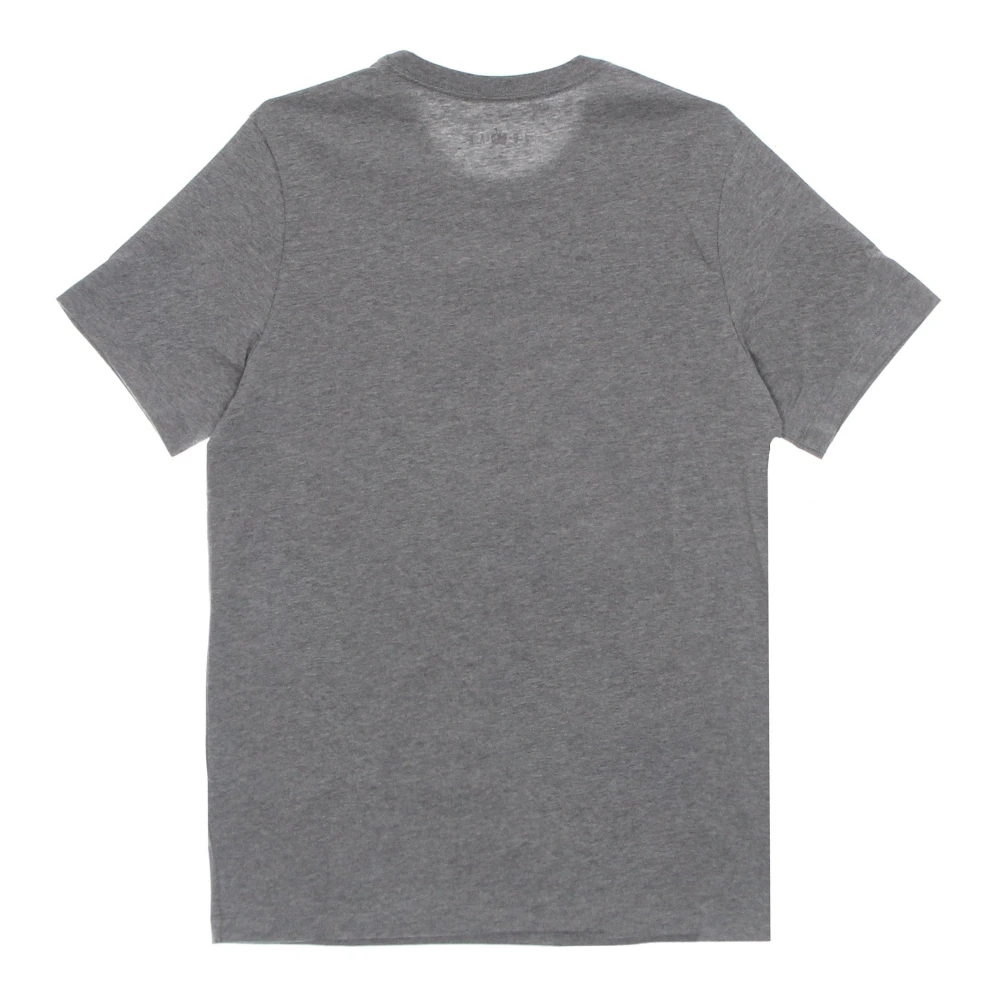 Jordan Carbon Heather Crew Neck T-shirt Gray Heren