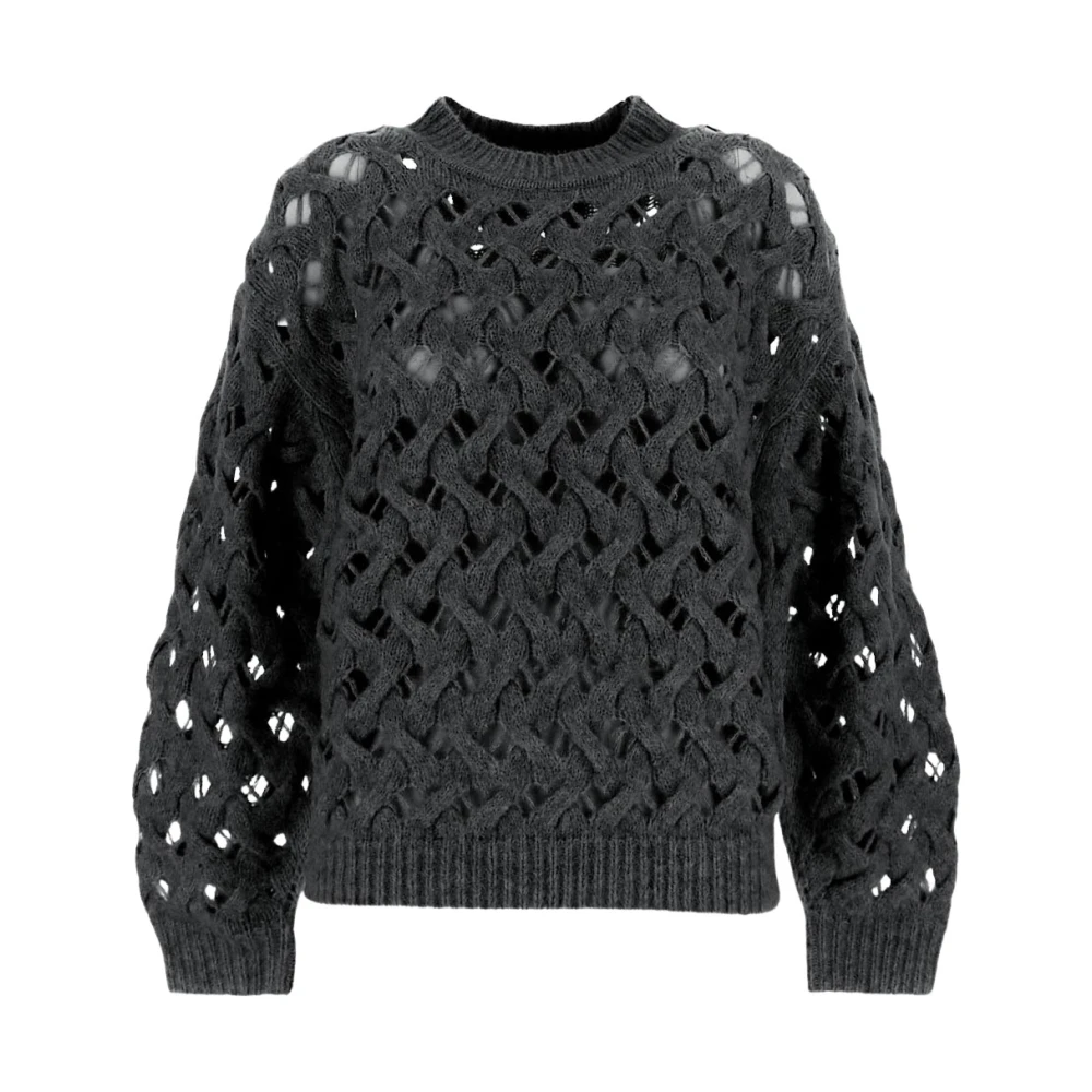 Isabel Marant Étoile Wollen Gebreide Trui Gray Dames