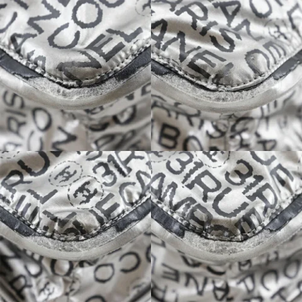 Chanel Vintage Pre-owned Fabric chanel-bags Gray Dames