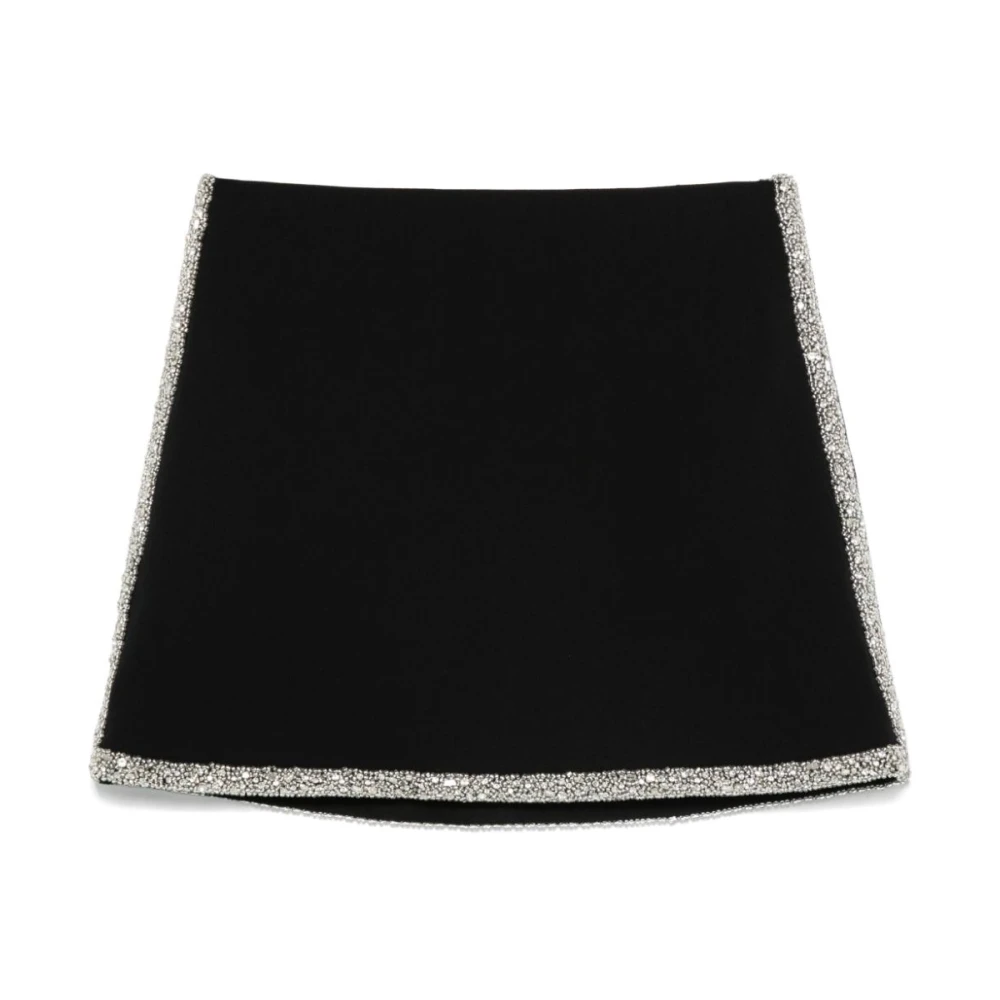 Alice + olivia Zwarte Kristalversierde Rok Black Dames