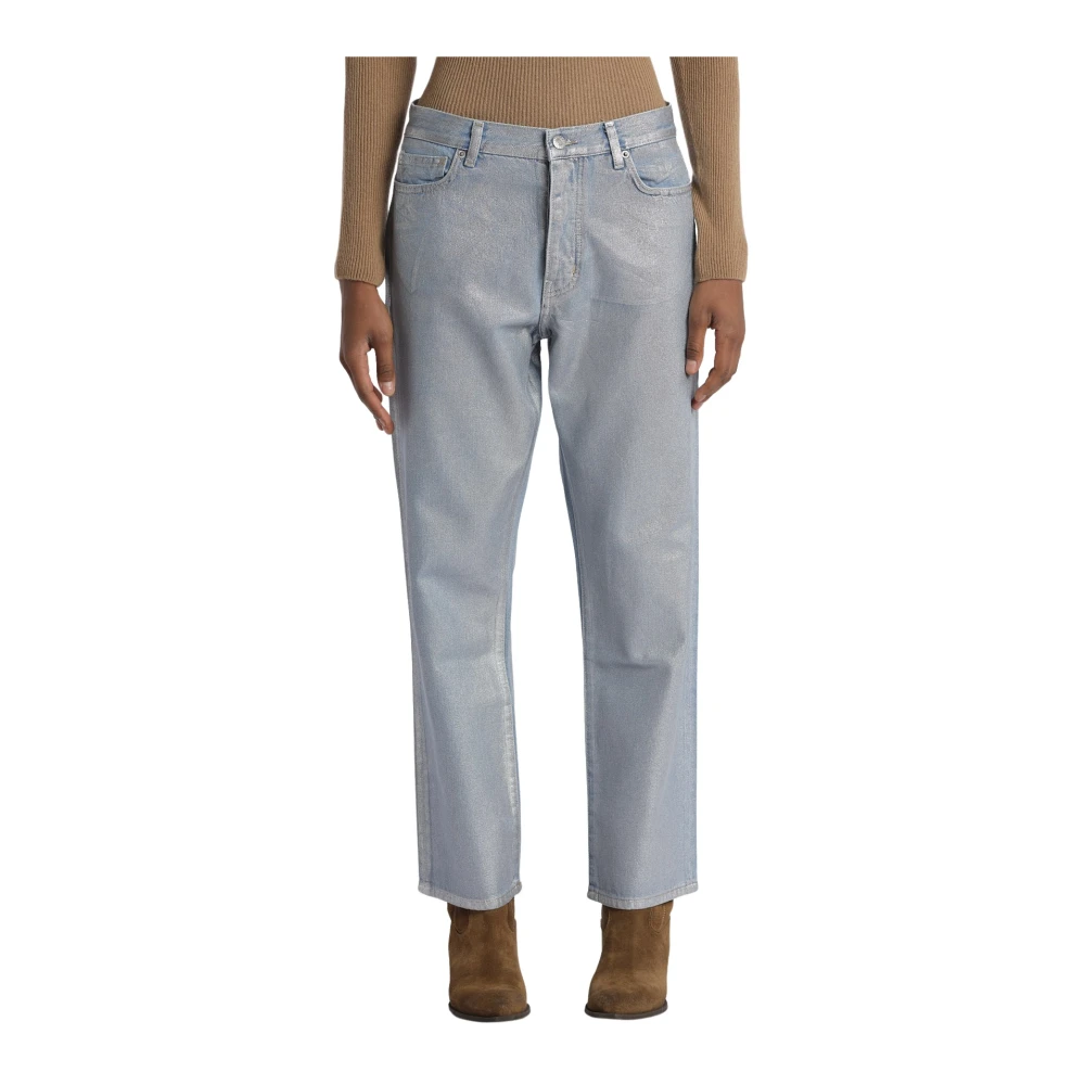 Bellerose Zilveren Broek Gray Dames
