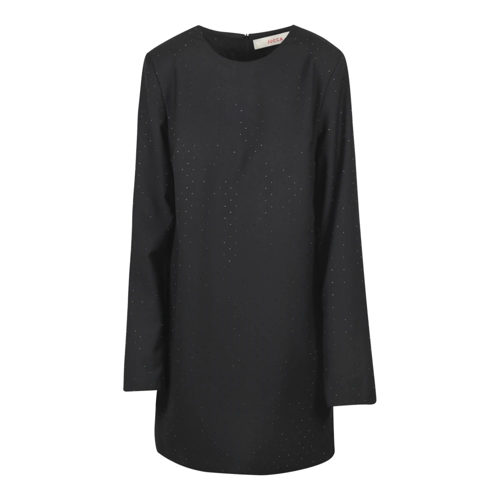 Jucca Elegante Jurk Abito MA Black Dames