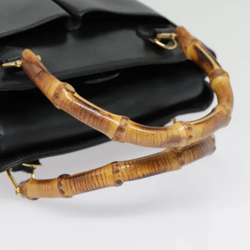 Gucci Vintage Pre-owned Fabric gucci-bags Black Dames