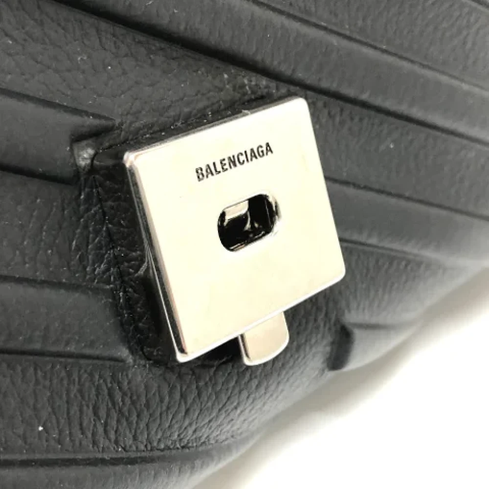 Balenciaga Vintage Pre-owned Leather balenciaga-bags Black Dames