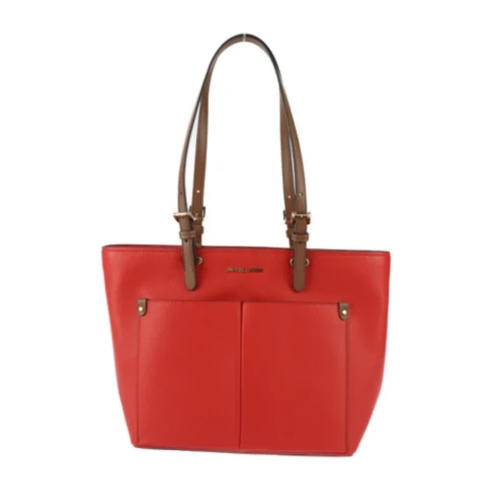 Michael Kors Pre-owned Fabric shoulder-bags Red Dames