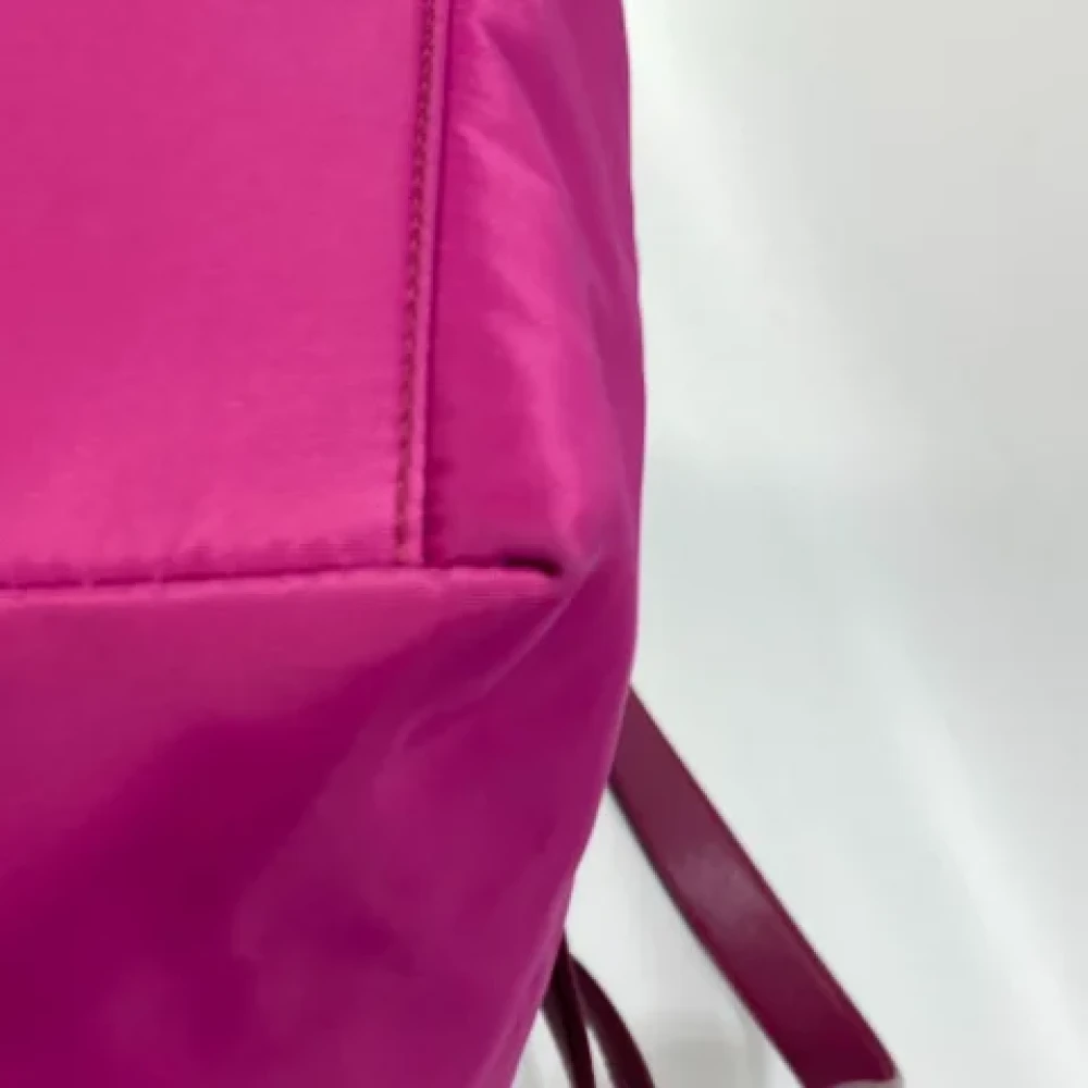 Salvatore Ferragamo Pre-owned Fabric handbags Pink Dames