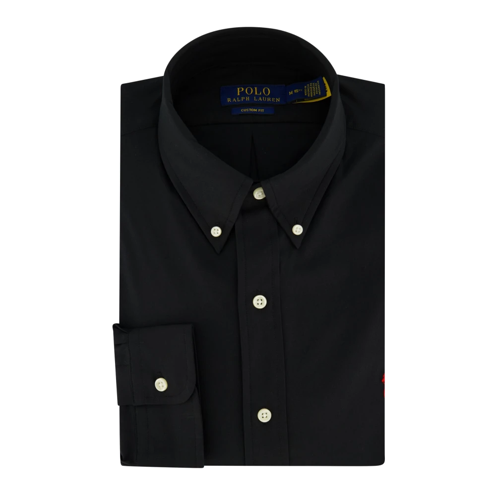 Ralph Lauren Casual Zwarte Polo Shirt Black Heren