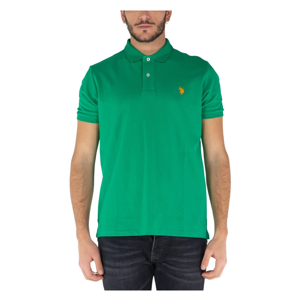 U.s. Polo Assn. Klassieke Polo Shirt Green Heren