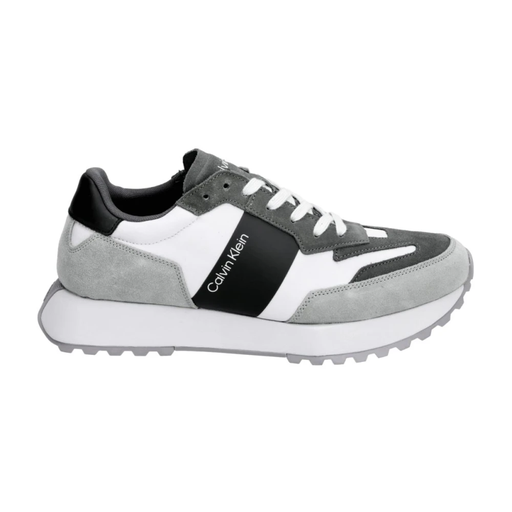Calvin Klein Men's Contemporary Low Top Lace Up Sneakers