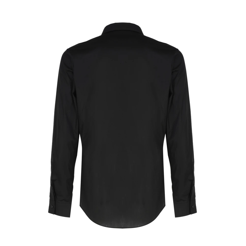 Versace Jeans Couture Zwart Overhemd Black Heren