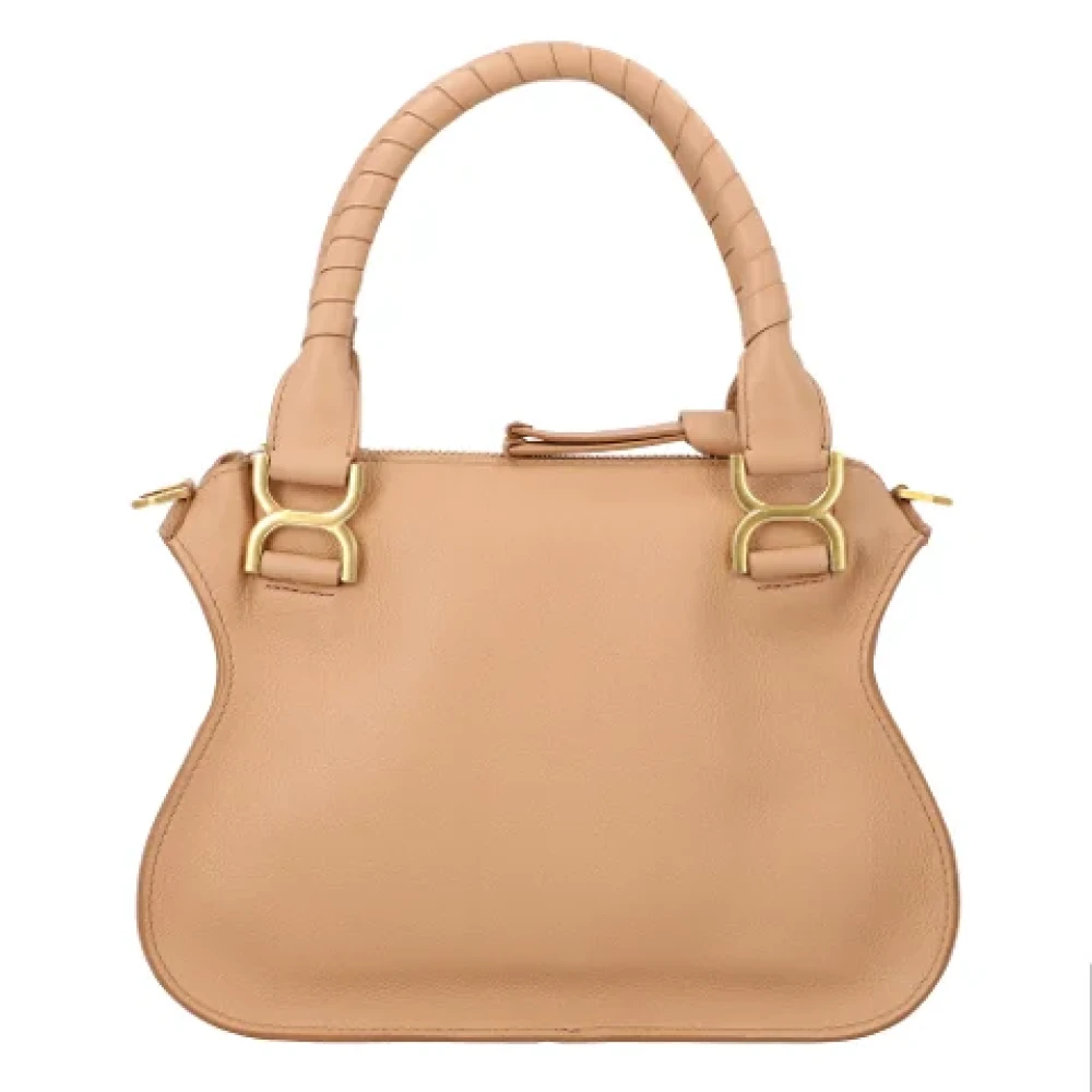 Chloé Leather handbags Brown Dames