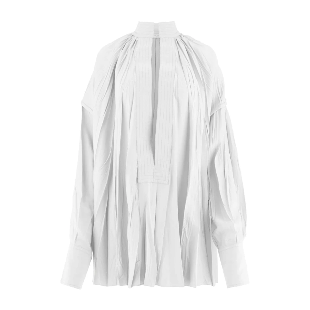Salvatore Ferragamo Blouses Shirts White Dames