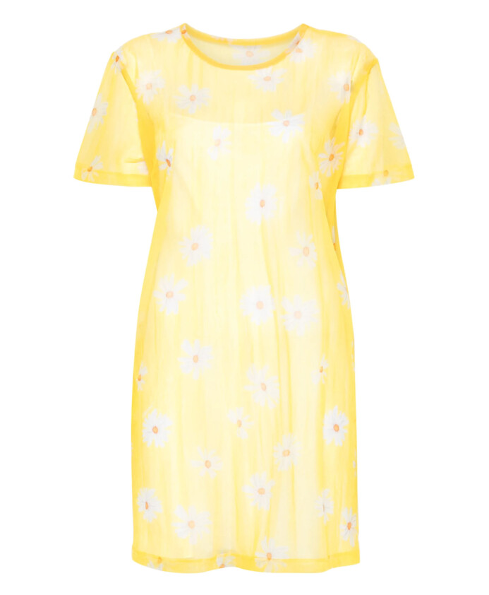 yellow-crewneck-dress-lined-short-sleeves
