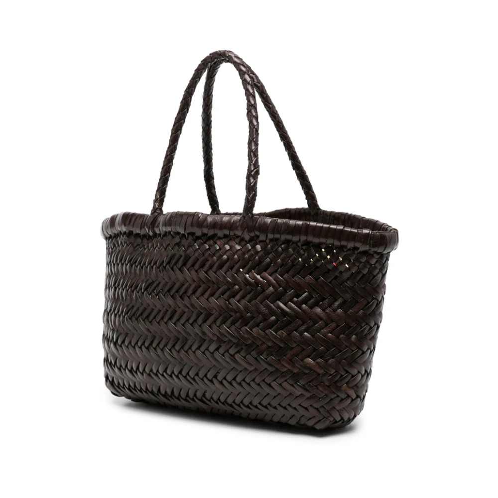 Dragon Diffusion Bruin leren mandenweefsel tote Brown Dames