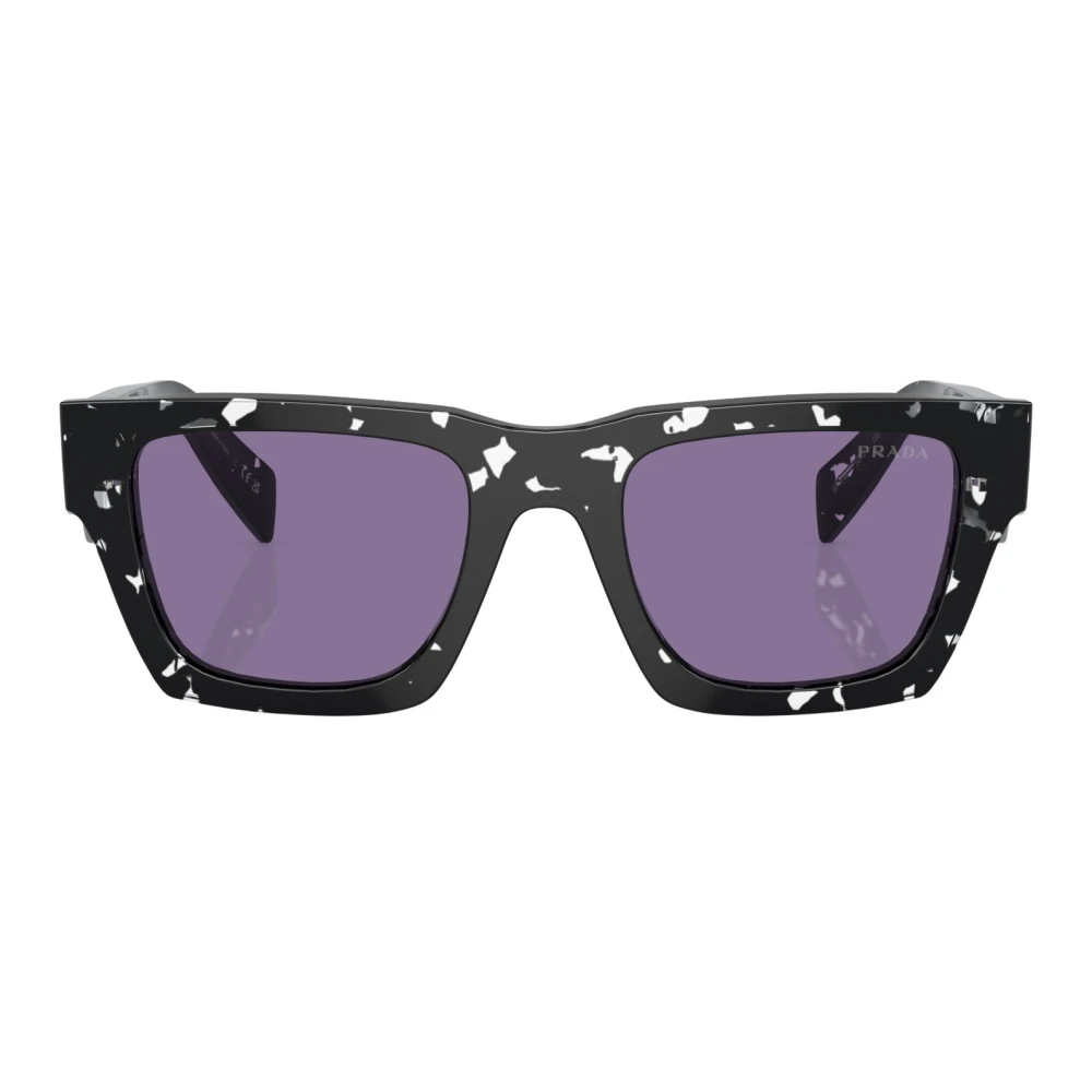 Prada Men's Black/Silver Pra06s 50Mm Sunglasses - Image 4