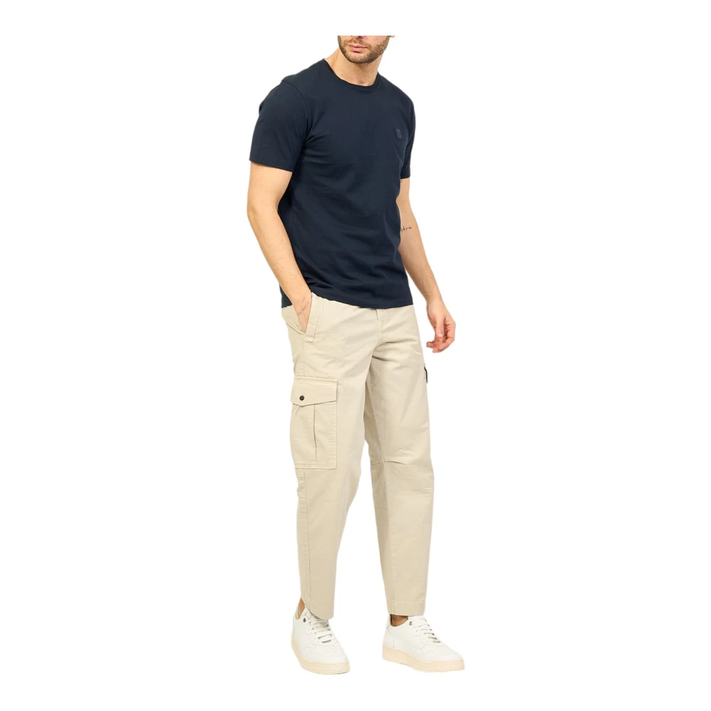 Hugo Boss Korte Mouw T-shirt Blue Heren