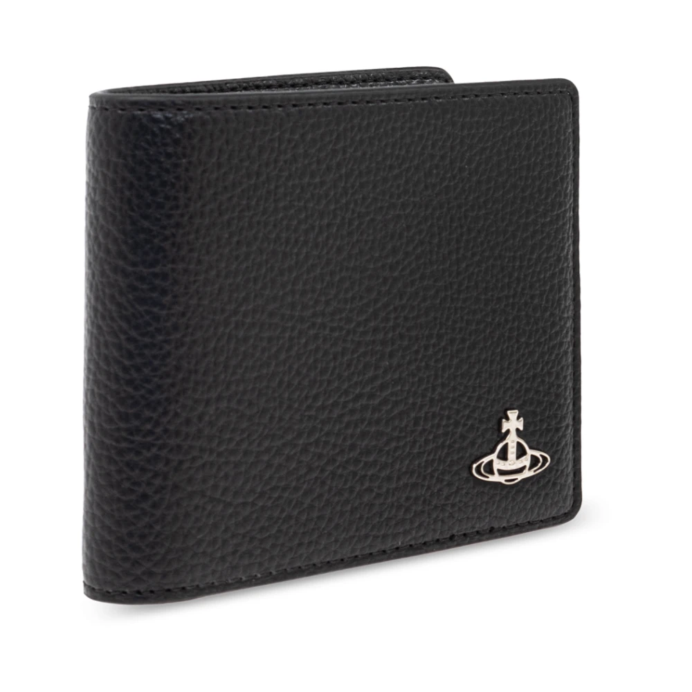 Vivienne Westwood Portemonnee met logo Black Heren