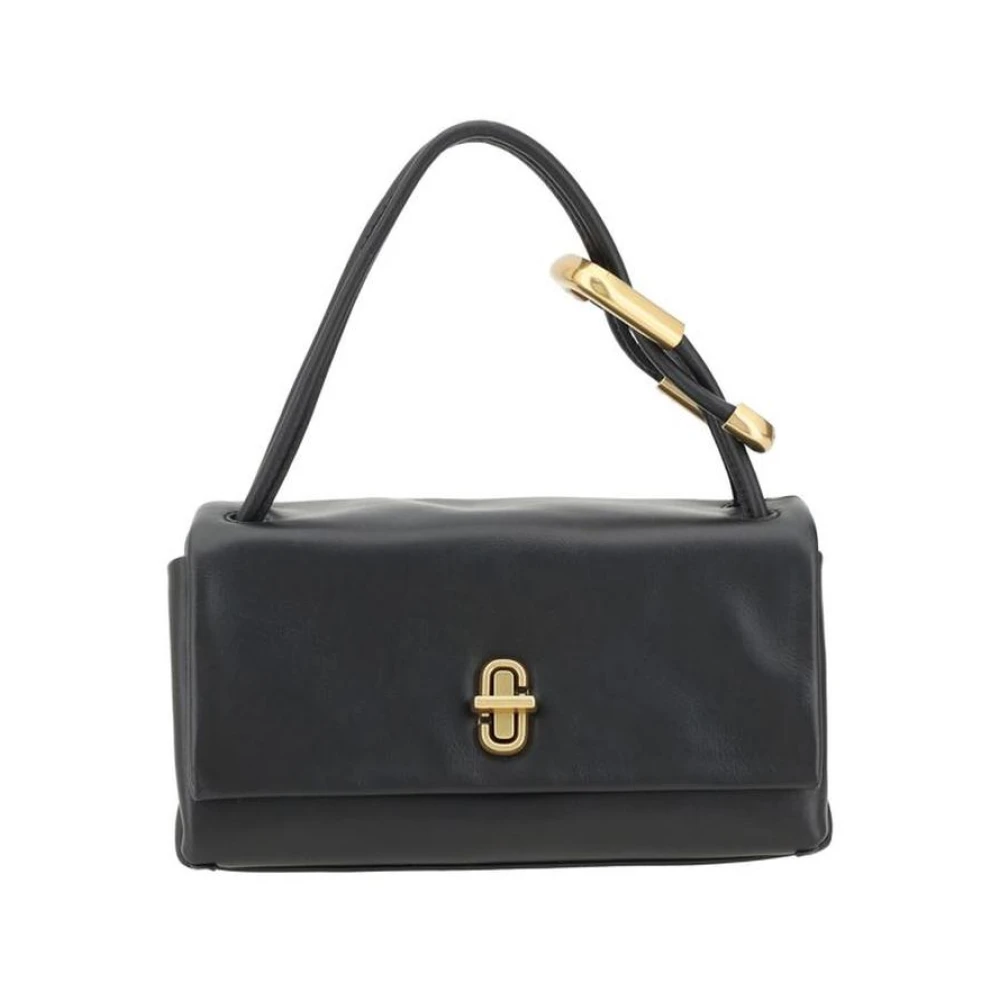 Marc Jacobs Dubbele Handtas met Bovenhandvatten Black Dames