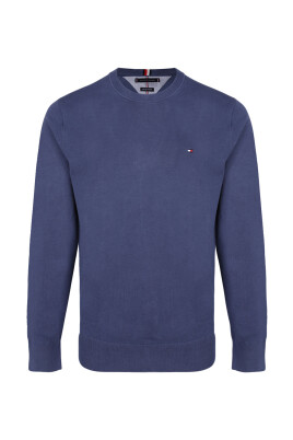 sweatshirt-brode-avec-logo-col-rond-manches-longues