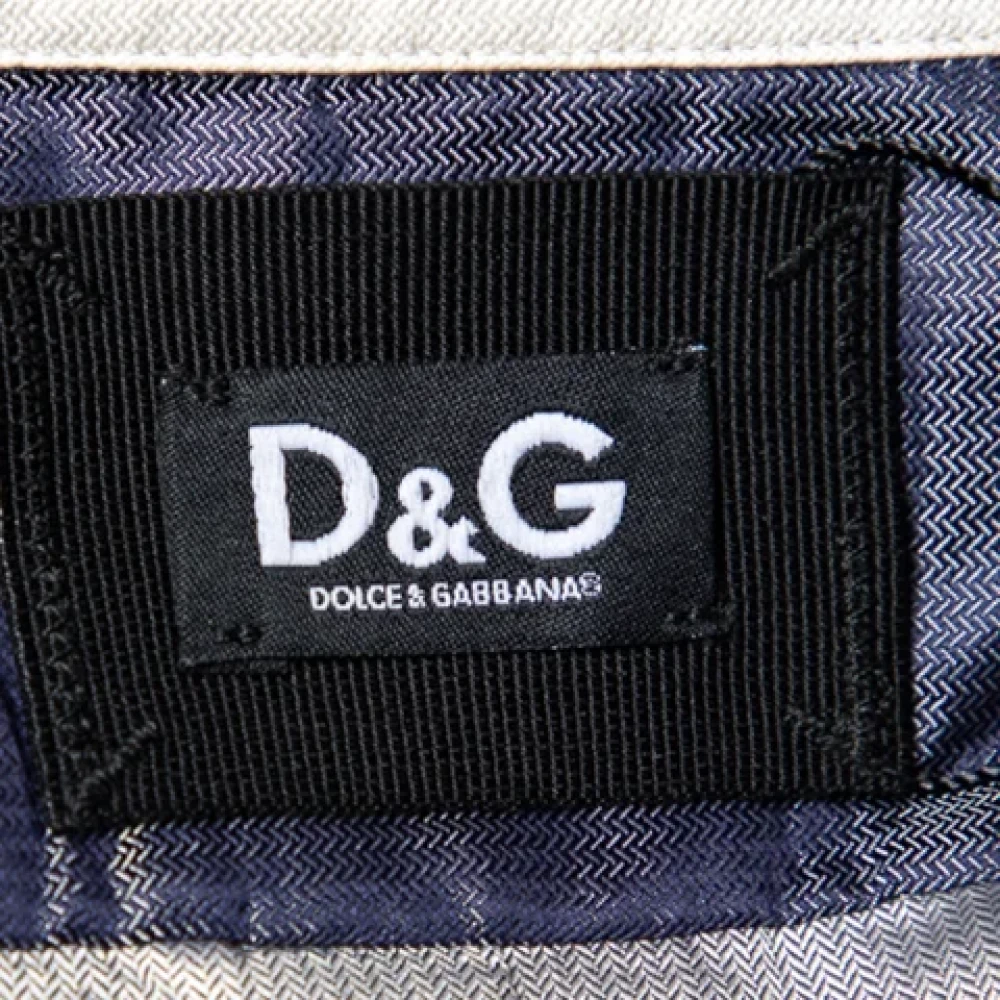 Dolce & Gabbana Pre-owned Fabric tops Blue Dames