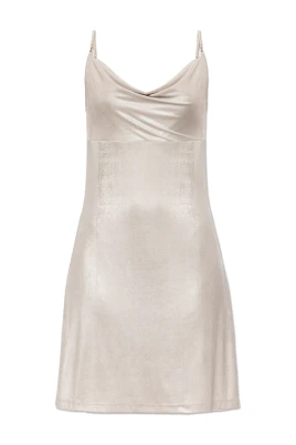 Pearl-Strap Dress