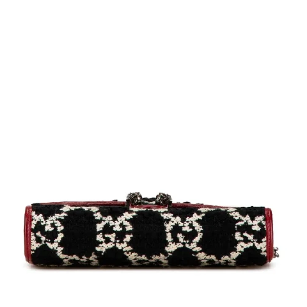 Gucci Vintage Pre-owned Canvas wallets Black Dames