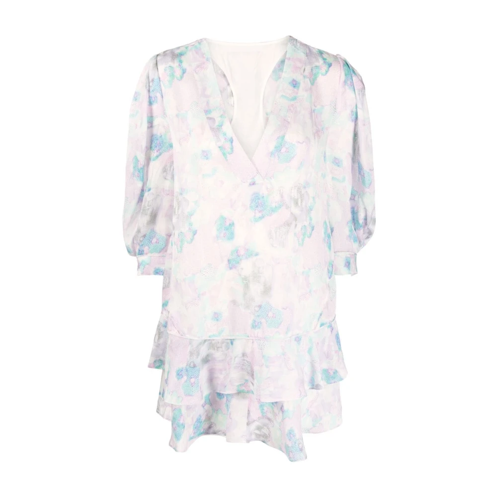 Iro Multicolor Short Dresses, Female, S, Pink Midi Dress
