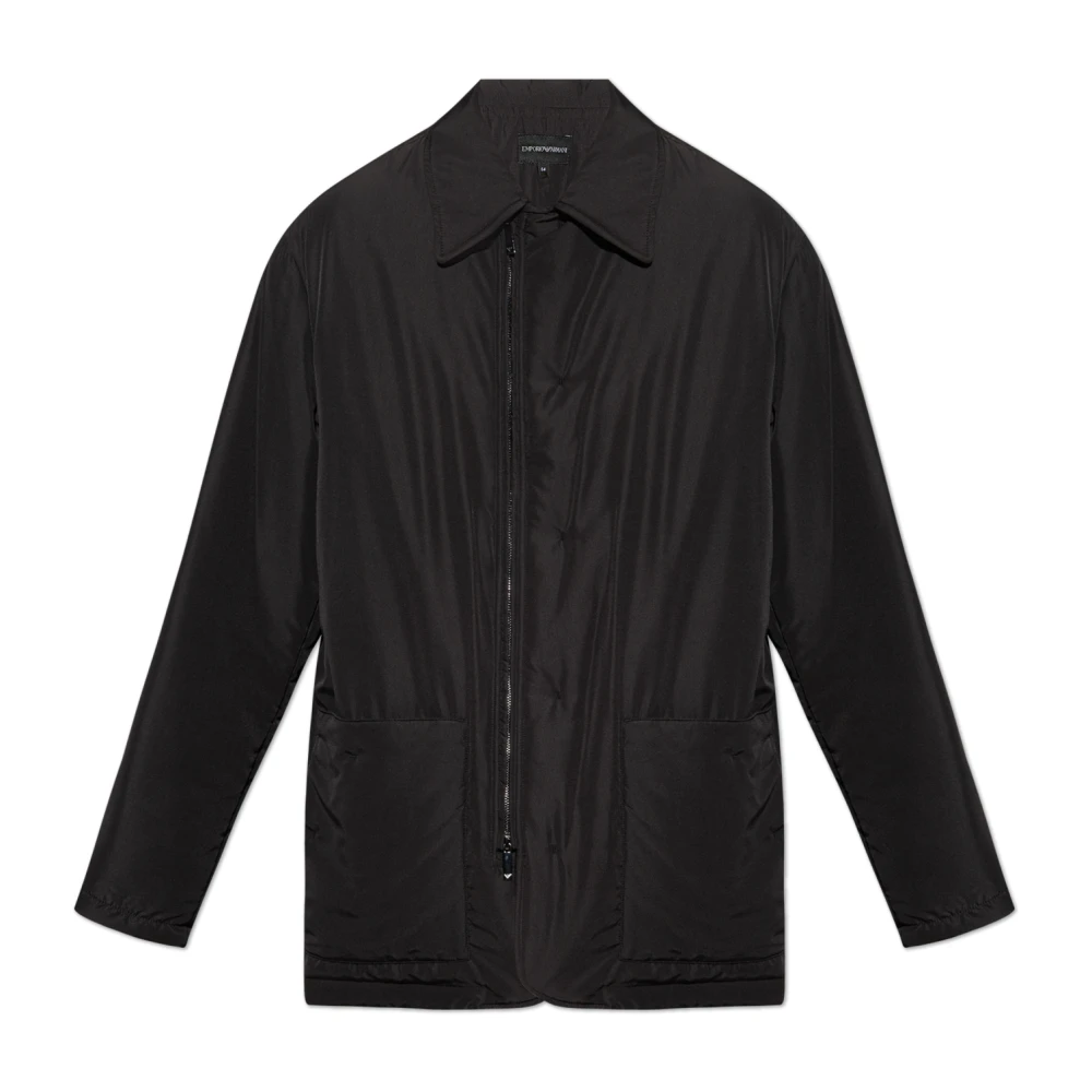 Emporio Armani Jas met zakken Black Heren
