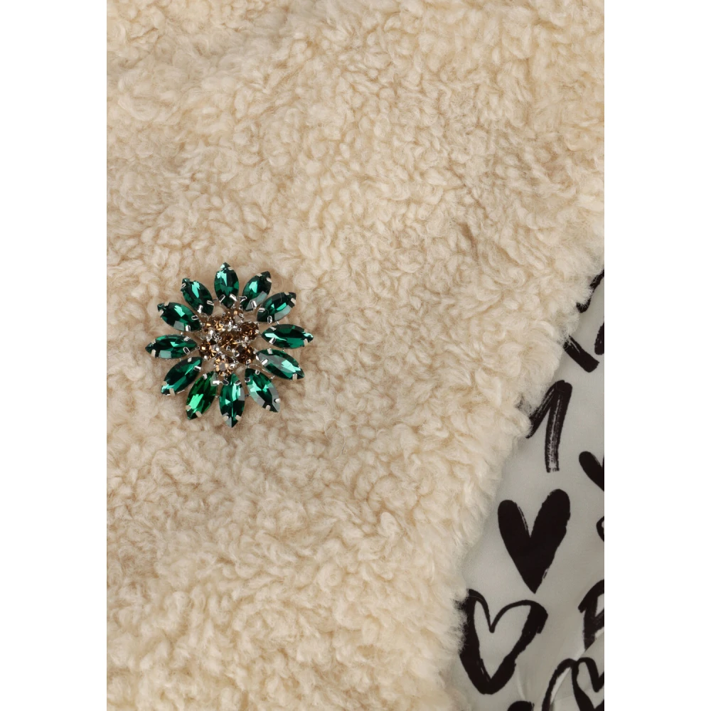Pom Amsterdam Teddy Love Blazer Gilet Beige Dames
