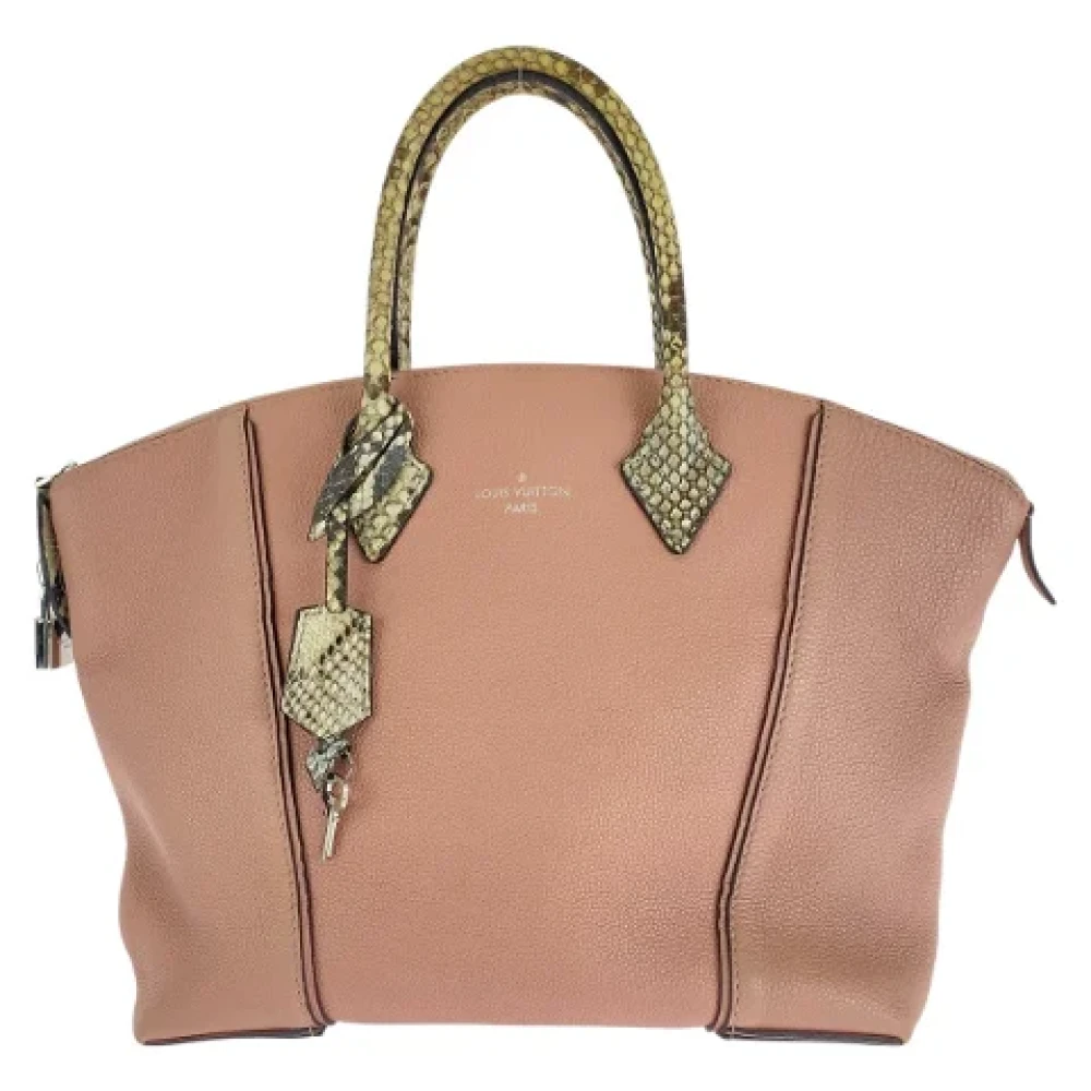 Louis Vuitton Vintage Pre-owned Leather totes Pink Dames