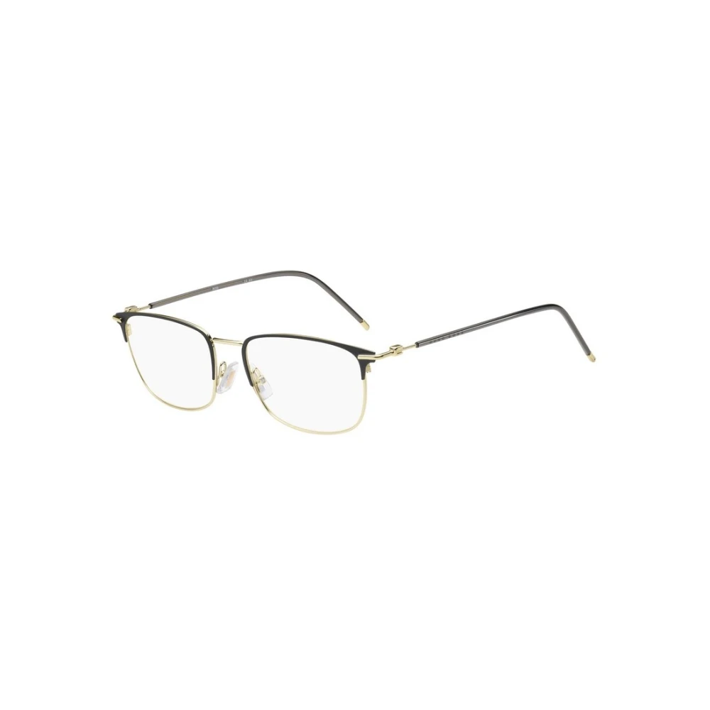 Hugo Boss Stijlvolle Matte Zwarte Zonnebril Yellow Unisex