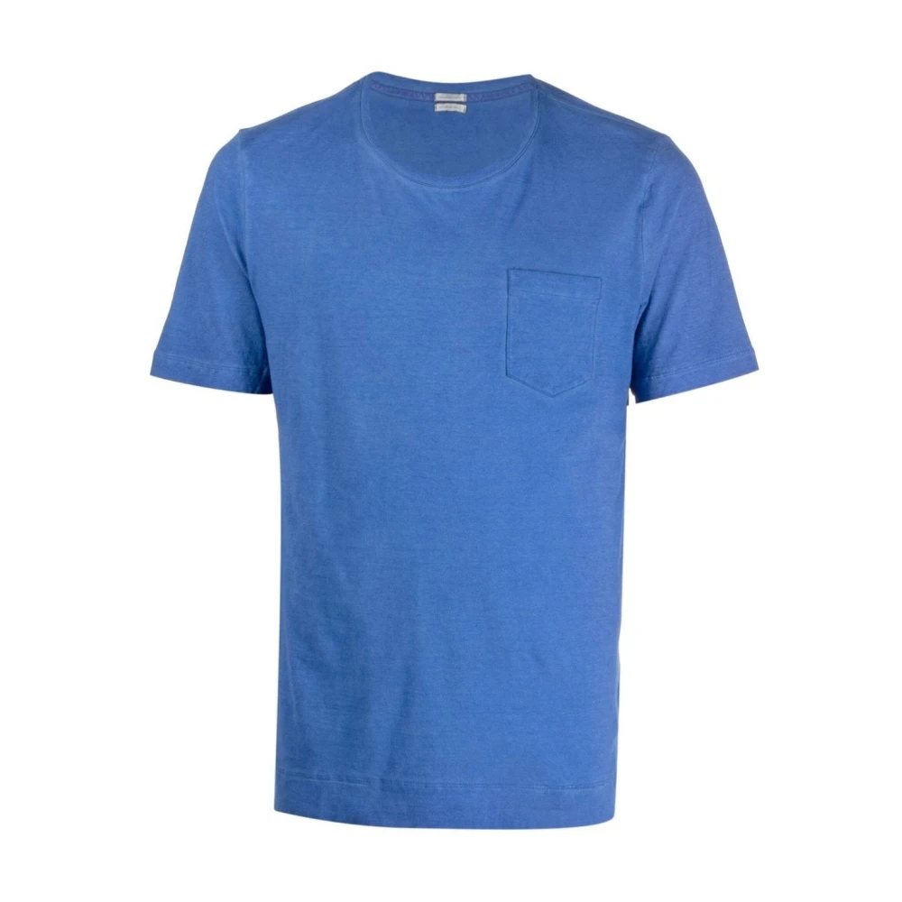 Massimo Alba Stijlvol T-shirt voor moderne man Blue Heren