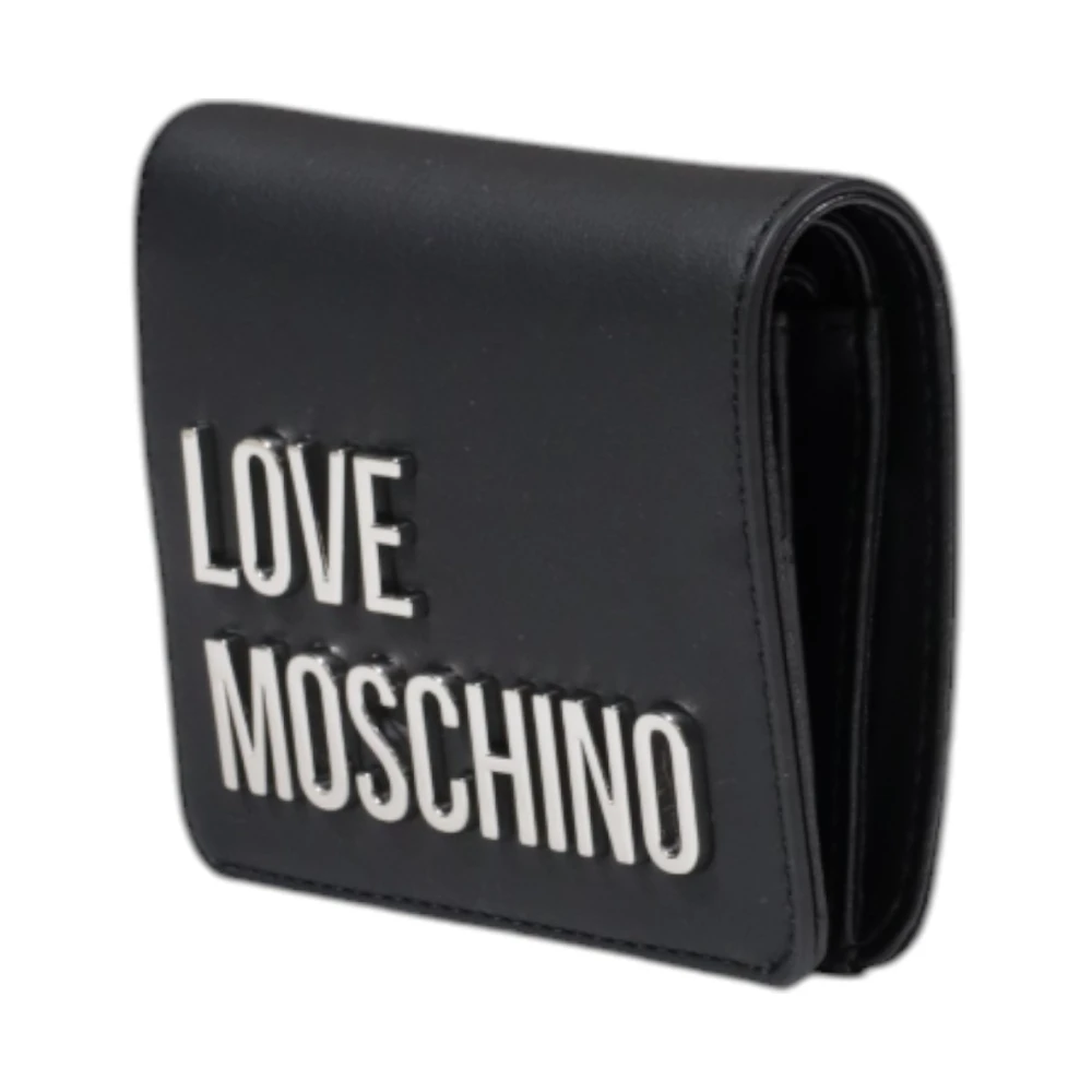Love Moschino Kleine Damesportemonnee Lente Zomer Collectie Gray Dames