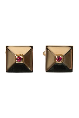 kristall-fyrkantiga-pin-manschettknappar-guld-rosa